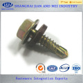 heat resistant screw with rubber washer